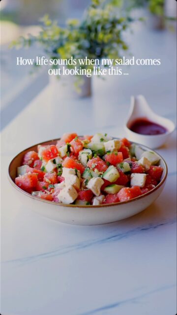 This is what life sounds like when your salad looks like this 🍉🥹✨ Fresh watermelon and cucumber cubes, creamy feta, peppery arugula, chopped mint, crunchy walnuts all tossed in a strawberry vinaigrette 😍🤍 Beautiful, refreshing and made with love 🌸 Come try it at Cafe Express 😊👇
Dine-in 🍽, grab to-go 💨 or have it delivered
🚗 through the link in our bio 📲
Visit us at our convenient location:
📍 2521 S Fort Apache Rd #100
📞 +1 (725) 780-4329
We’re open to serve you:
⏰ 8am-8pm: Sunday-Thursday
⏰ 8am-3pm: Friday
⏰ Closed: Saturday
#CafeExpressLV #EatLocalVegas #VegasCoffeeShop #HiddenGemsVegas