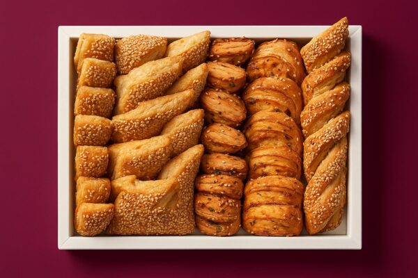 Savory Pastries Tray - 50 pcs