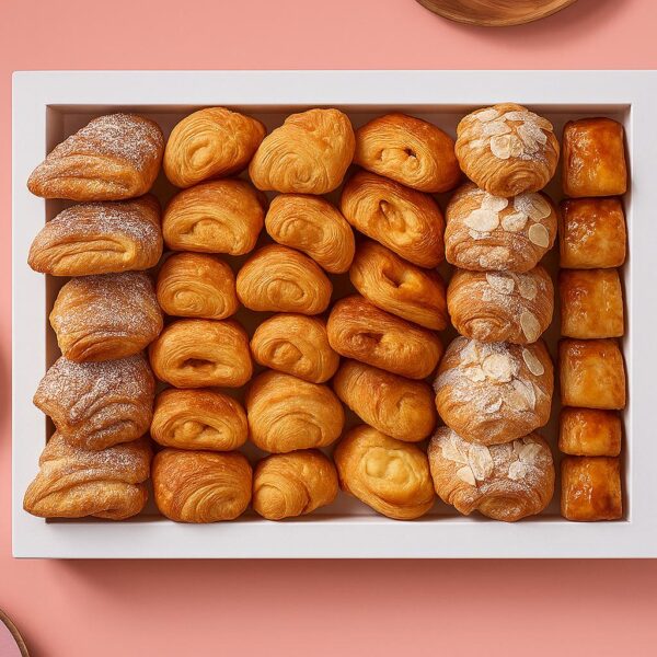 Sweet Pastries Tray - 50 pcs